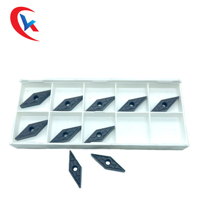أداة تحول Nc VNMG160404-TM معالجة الأجزاء الفولاذية ، إدراج كربيد التنجستن الفولاذ المقاوم للصدأ