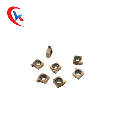 نموذج 6GR التلقائي مخرطة أداة إدراج كربيد طلاء برونزي HRA91.8