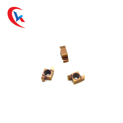 8GR-R PVD Coaing 10 إدراجات لكل عبوة متوافقة مع إدراجات حفر كربيد ماكينات CNC