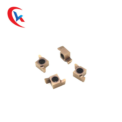 9GR-R PVD Coaing 10 إدراجات لكل عبوة متوافقة مع إدراجات حفر كربيد ماكينات CNC