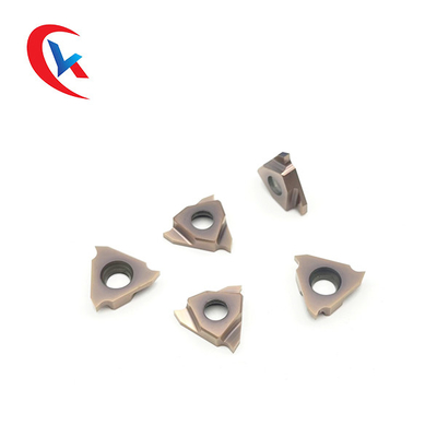 TGF32L100 3 حواف القطع طلاء PVD سكين اليد اليسرى كربيد الحز إدراجات