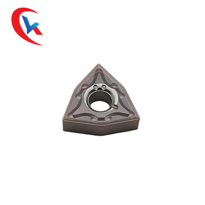 WNMG080404-MA PVD طلاء كربيد طحن إدراجات الفولاذ المقاوم للصدأ التشطيب