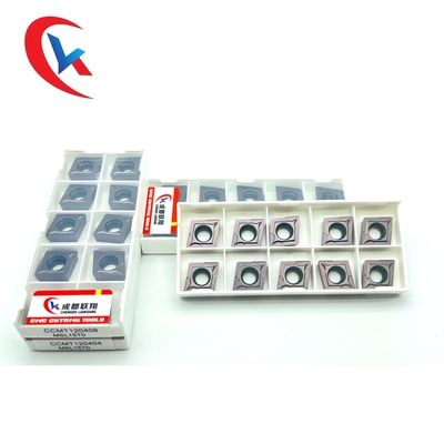 CCMT120404 طلاء فيزيائي إدراجات كربيد التنجستن مقاومة للتآكل