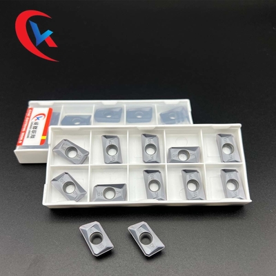 APMT1604PDER-M2 إدراجات طحن الكتف معالجة الأجزاء الفولاذية، إدراجات طحن كربيد الفولاذ المقاوم للصدأ