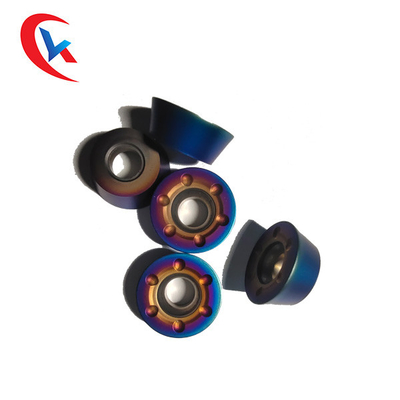 إدراجات طحن كربيد دائري طلاء CVD HRC 40-45 RDEW1204MO-V1