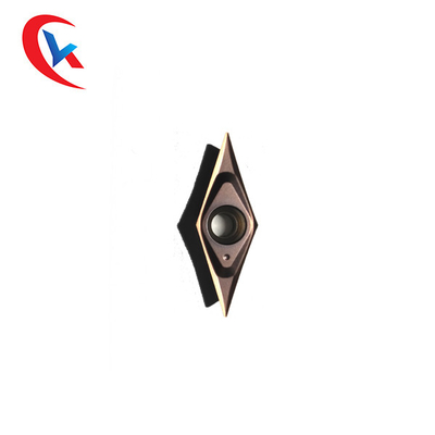 ارتداء إدراجات تحويل كربيد التنجستن باستخدام الحاسب الآلي المقاومة VCGT110302ML كربيد الحزوات