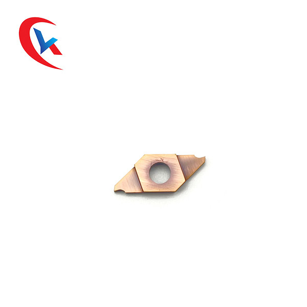 طلاء برونزي HRA 91.8 TKF12R200-S لإدراج قطع كربيد الحز