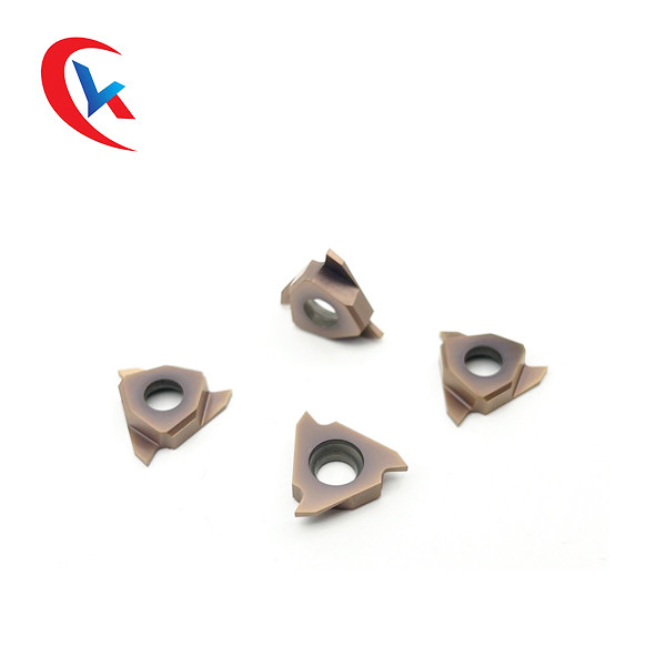 TGF32R100 عرض الفتحة المخصصة 3 حواف القطع طلاء PVD سكين اليد اليسرى كربيد الحز إدراج