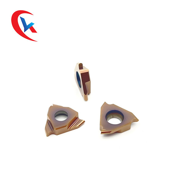 TGF32R200-R0.75 عرض الفتحة المخصصة 3 حواف القطع طلاء PVD سكين اليد اليسرى كربيد الحز إدراج