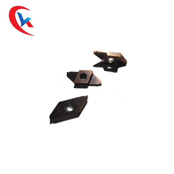 إدراجات أدوات القطع باستخدام الحاسب الآلي من كربيد ISO وإدراجات الحز من كربيد PVC المقاومة للتآكل العالية